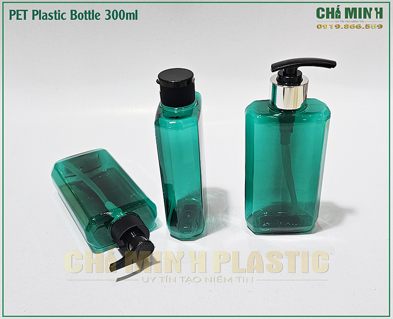 Vỏ chai PET 300ml - Chai PET Nhựa Chí Minh - Công Ty CP Nhựa Chí Minh